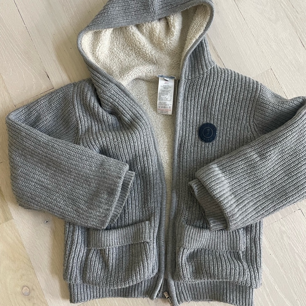 Soft wool cardigan